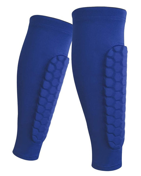 Honeycomb Shank Protection Foot Sock Men's Anti-collision Non-slip