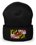 Maryland Flag Cuffed Beanie