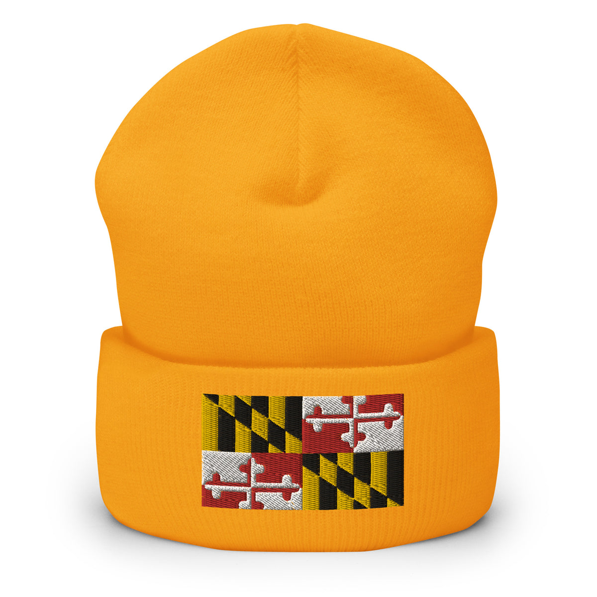 Maryland Flag Cuffed Beanie