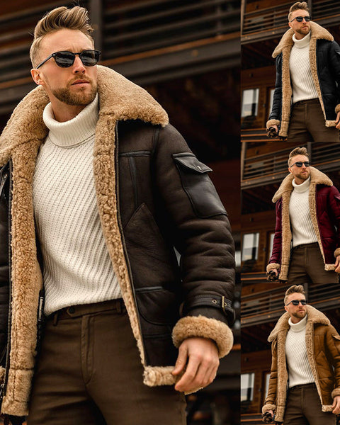 Winter Jacket Mens Military Fleece Warm Jackets Male Fur Collar Coats Army Tactical Jacket