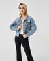 Women's Denim Long Sleeve Jacket Fashion Top
