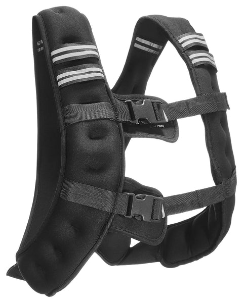 Weighted Vest, 12 Lbs Weight Vest With Reflective Stripe, Adjustable Buckle Body Weight Vest For Men Women, Workout Equipment For Strength Training, Running, Jogging, Fitness, And Weight Loss