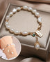 Natural Zircon Pearl Bracelet Ins Fashion Luxury Jewelry