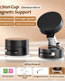 Ultra Magnetic Phone Holder Foldable Car Phone Mount Dashboard Phone Bracket 360 Degree Rotation Vacuum Suction Cup GPS Stand