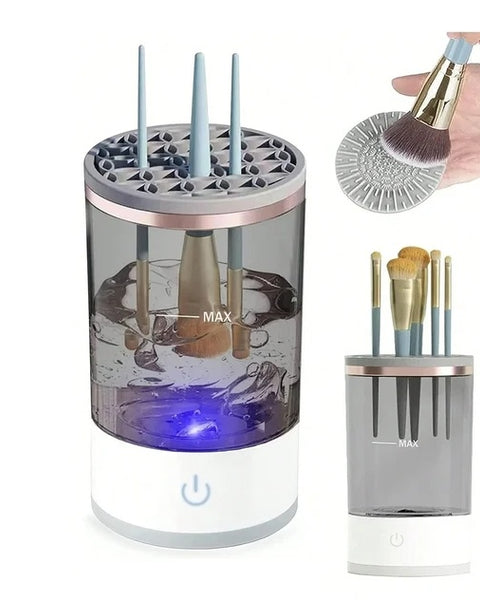 Automatic Brush Cleaner Electric Makeup Brush Cleaning Machine Fast Clean Dryer