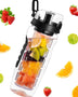 32Oz Fruit Infusing Infuser Water Bottle Water Fruit Bottle BPA Free Plastic Sport Fruit Infuser Water Bottles With Infuser Juice Shaker Drink Bottle Of Water