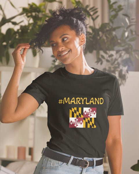 #Maryland Flag T-Shirt