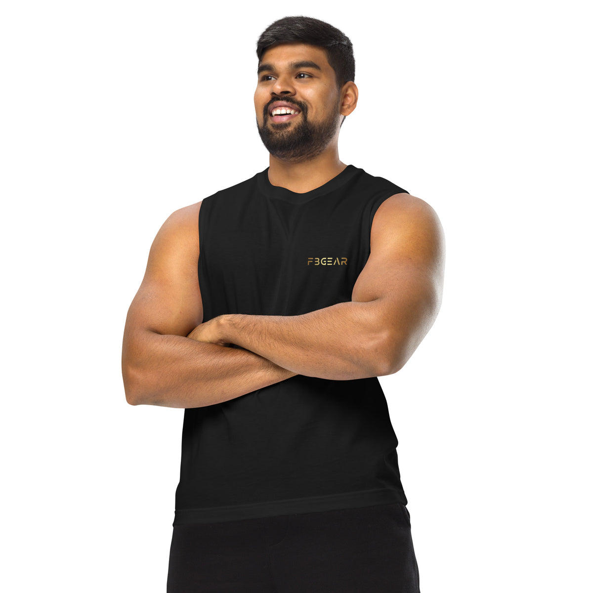 Expect Nothing, Appreciate Everything Muscle Shirt (Black)